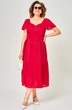 Платье 7297С красный EVA GRANT фото 4