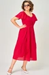 Платье 7297С красный EVA GRANT фото 3