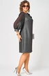 Платье 7310D графит EVA GRANT фото 3