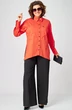 Блузка 7319 коралл EVA GRANT фото 4