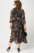 Платье 7322 черный с принтом EVA GRANT фото 2