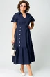 Платье 7325В темно-синий EVA GRANT