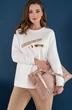 Спортивный костюм 3678 бежевый Elady