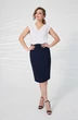 Костюм с юбкой 4106 Elady