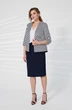 Костюм с юбкой 4106 Elady