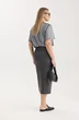 Юбка 4340 серый Elady фото 2