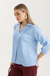 Блузка 4696 голубой Elady фото 4