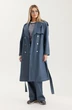 Плащ 4710 синий Elady фото 3