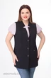 Жилет 2206 черный Elite Moda
