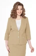 Костюм с юбкой 4208 + 3341 бежевый Elite Moda