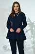 Туника 3305 синий Elletto