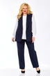 Костюм брючный 2132-5 темно-синий Элль-стиль фото 3
