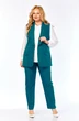 Костюм брючный 2132-8 морская волна Элль-стиль фото 3
