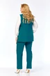 Костюм брючный 2132-8 морская волна Элль-стиль фото 2
