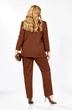 Костюм брючный 2222-3 корица Элль-стиль фото 2