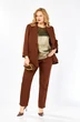 Костюм брючный 2222-3 корица Элль-стиль фото 5