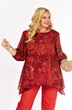 Блузка 2263-13а красный Элль-стиль фото 3