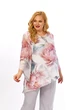 Блузка 2467а белый+розовый принт Элль-стиль фото 4