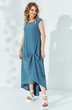 Платье 527 морская волна Euro Moda