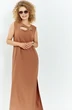 Платье 601 коричневый Euro Moda фото 4