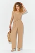 Комбинезон 603 бежевый Euro Moda