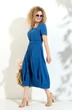Платье 616 синий Euro Moda фото 3