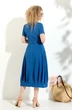 Платье 616 синий Euro Moda фото 2