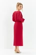 Платье 669 красный Euro Moda фото 2