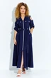 Платье 690 черника Euro Moda