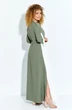 Платье 691 хаки Euro Moda фото 2