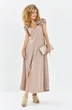 Платье 724 пыльная роза Euro Moda
