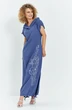 Платье 732 джинсовый Euro Moda фото 3