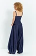 Костюм брючный 739 синий джинс Euro Moda фото 2