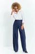 Брюки 740 синий Euro Moda фото 3