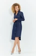 Платье 750 синий Euro Moda