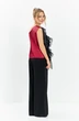 Костюм брючный 761 красный + черный Euro Moda фото 2