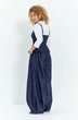 Костюм брючный 779 синий джинс Euro Moda фото 2