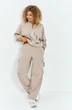 Спортивный костюм 790 бежевый Euro Moda