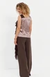 Костюм брючный 806 кофейный Euro Moda фото 2