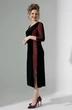 Платье 490 черный Euro Moda