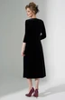 Платье 490 черный Euro Moda