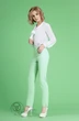Брюки 081 салатовый Euro Moda