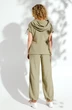 Костюм брючный 099-1 хаки Euro Moda