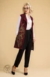 Жилет 130 бордо Euro Moda
