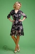 Платье 145 черный Euro Moda