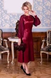 Платье 190 красный Euro Moda