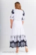 Платье 276 белый Euro Moda