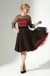 Костюм с платьем 330 Euro Moda