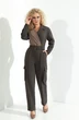 Комбинезон 364 капучино + серый Euro Moda