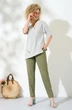 *Костюм брючный 417 хаки Euro Moda